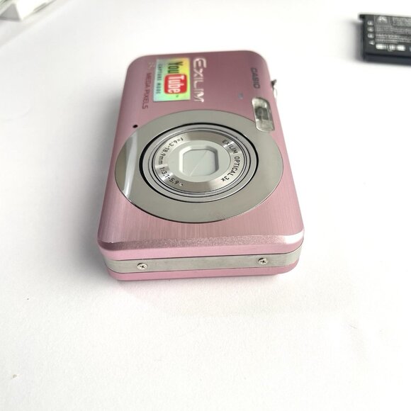 Pink Digital Camera - CASIO EXILIM EX-Z80  w Battery & Charger  3x Optical Zoom - Picture 7 of 16